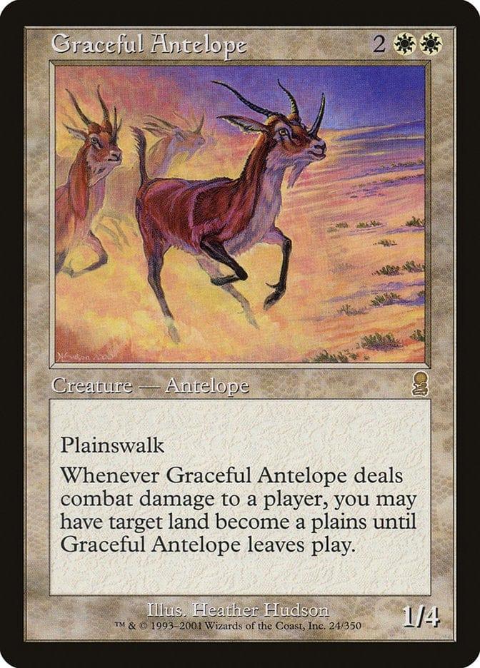 Magic: The Gathering MTG Single Graceful Antelope [Odyssey]