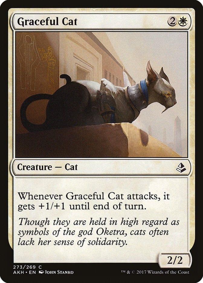 Magic: The Gathering MTG Single Graceful Cat [Amonkhet]