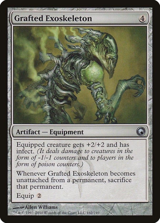 Magic: The Gathering MTG Single Grafted Exoskeleton [Scars of Mirrodin]