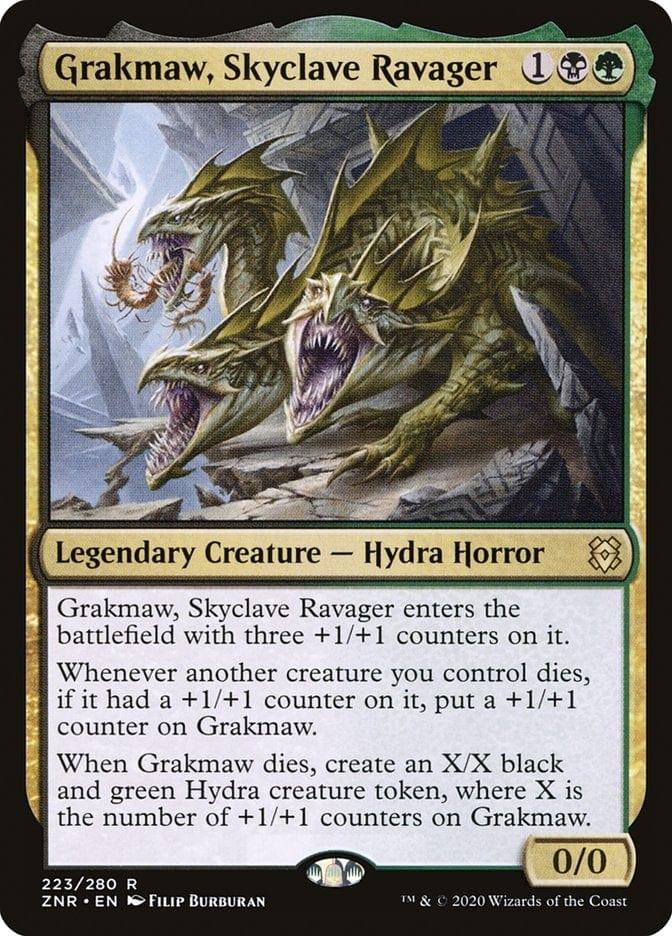 Magic: The Gathering MTG Single Grakmaw, Skyclave Ravager [Zendikar Rising]