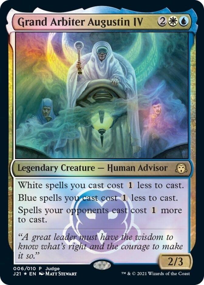 Magic: The Gathering MTG Single Grand Arbiter Augustin IV [Judge Gift Cards 2021]