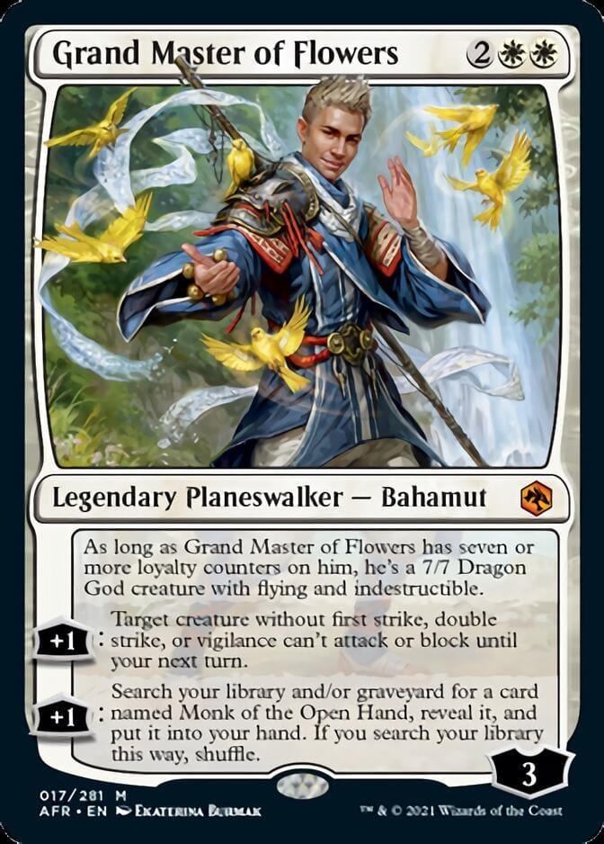 Magic: The Gathering MTG Single Grand Master of Flowers [Dungeons & Dragons: Adventures in the Forgotten Realms]