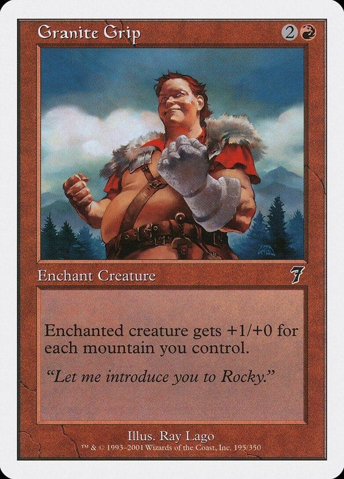 Magic: The Gathering MTG Single Granite Grip [Seventh Edition]