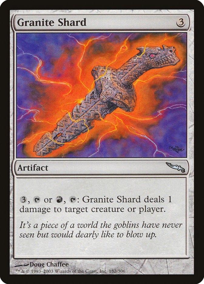 Magic: The Gathering MTG Single Granite Shard [Mirrodin]