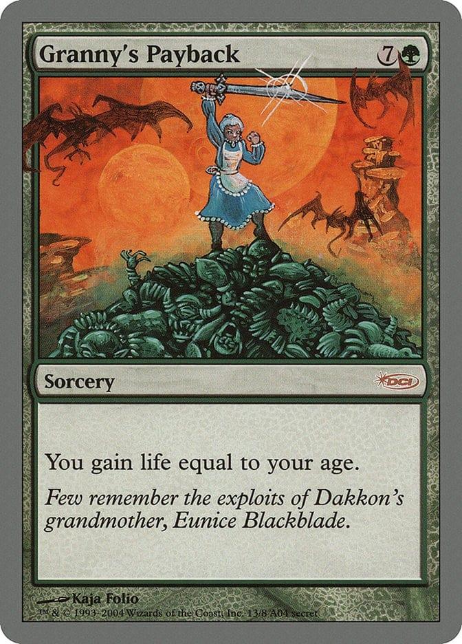 Magic: The Gathering MTG Single Granny's Payback [Arena League 2004]