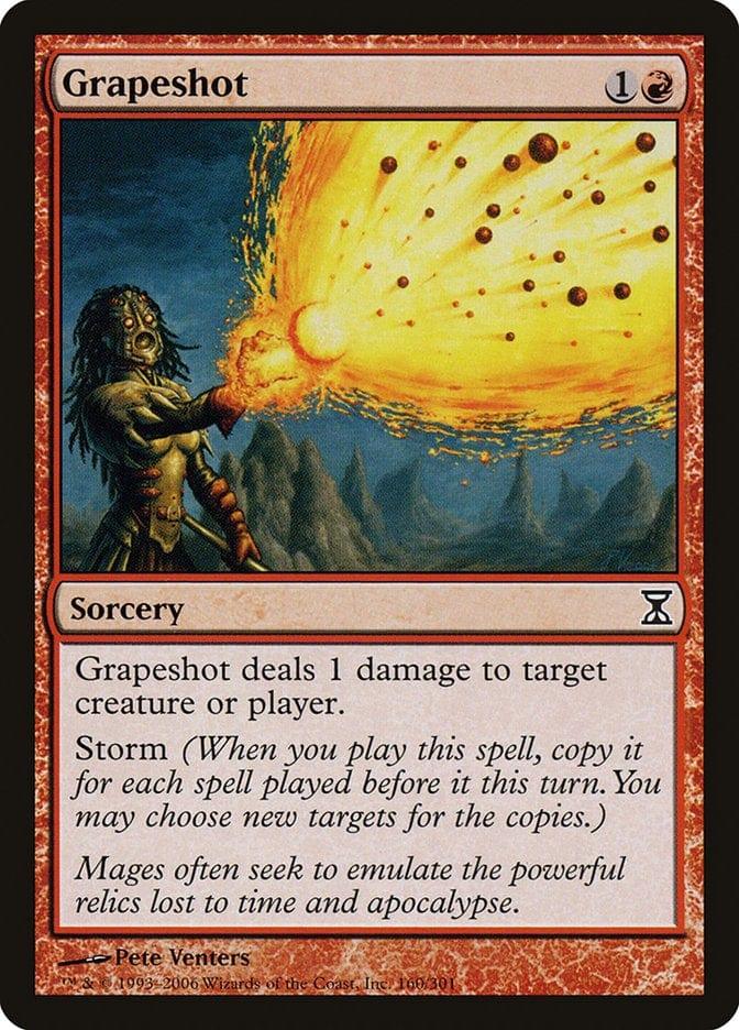 Magic: The Gathering MTG Single Grapeshot [Time Spiral]