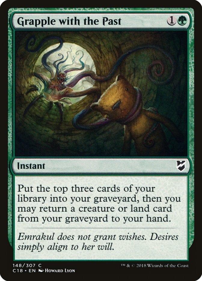 Magic: The Gathering MTG Single Grapple with the Past [Commander 2018]