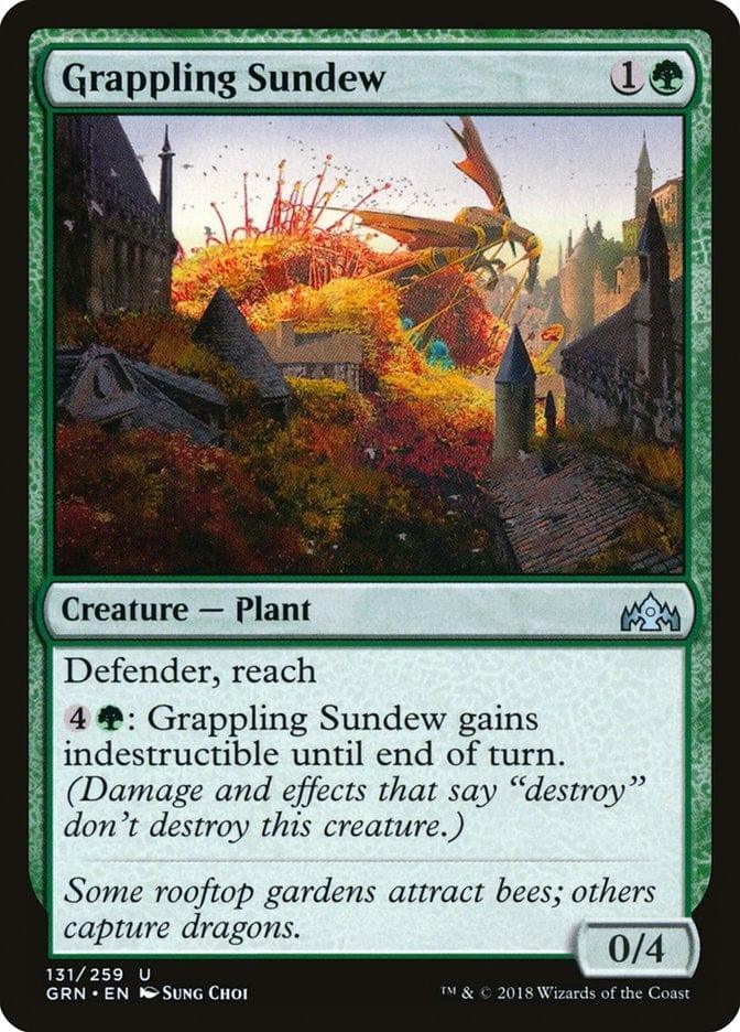 Magic: The Gathering MTG Single Grappling Sundew [Guilds of Ravnica]