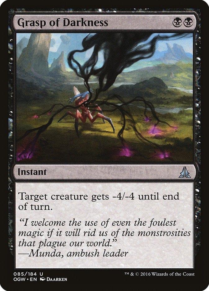 Magic: The Gathering MTG Single Grasp of Darkness [Oath of the Gatewatch]