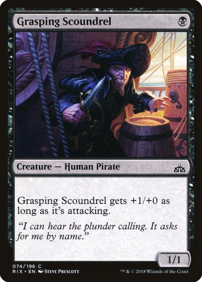Magic: The Gathering MTG Single Grasping Scoundrel [Rivals of Ixalan]