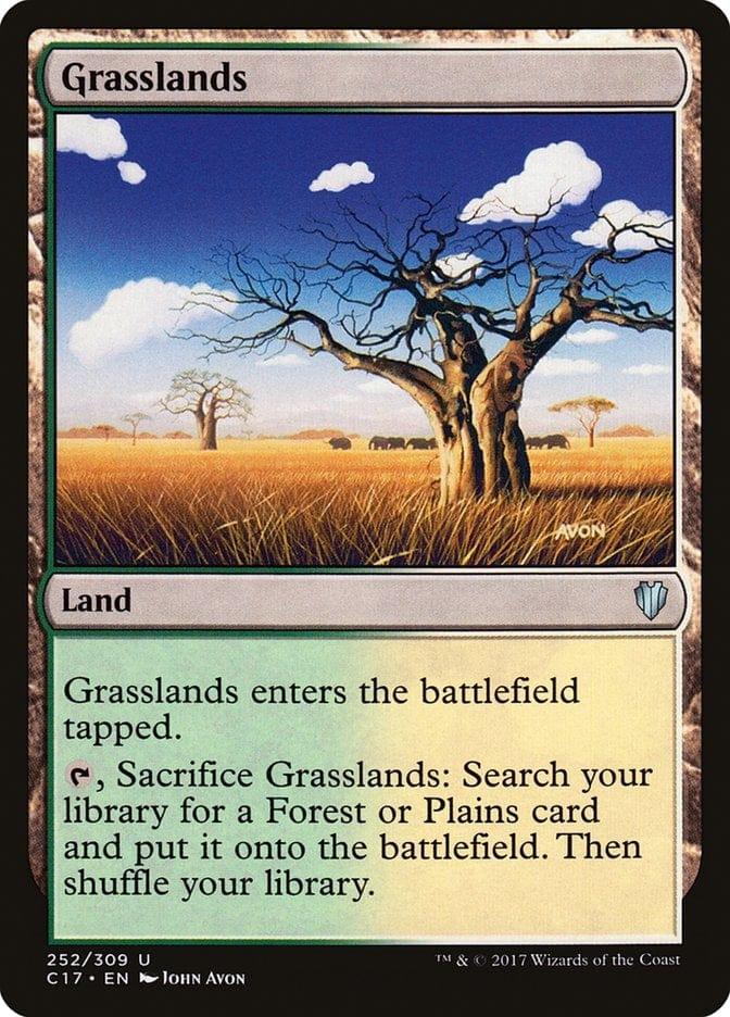 Magic: The Gathering MTG Single Grasslands [Commander 2017]