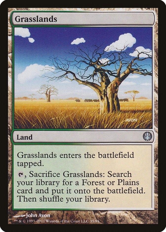 Magic: The Gathering MTG Single Grasslands [Duel Decks: Knights vs. Dragons]