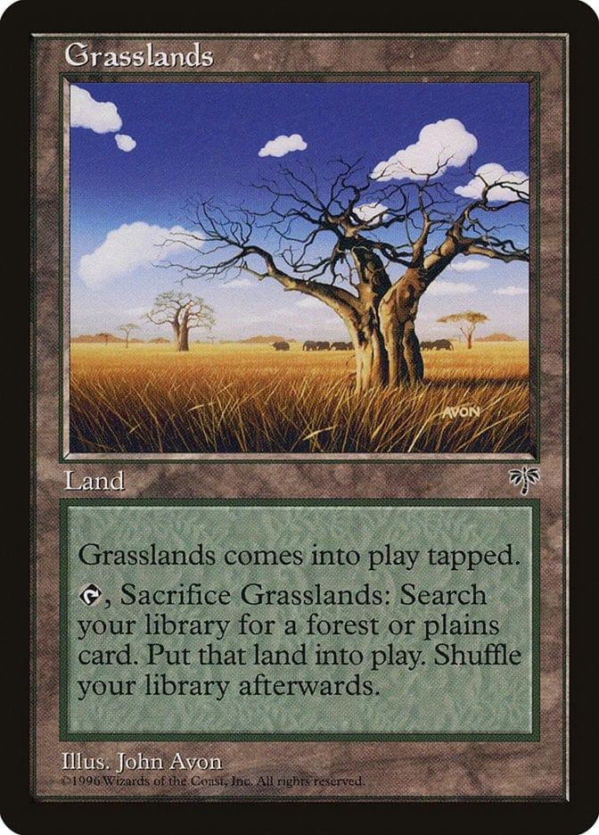 Magic: The Gathering MTG Single Grasslands [Mirage]