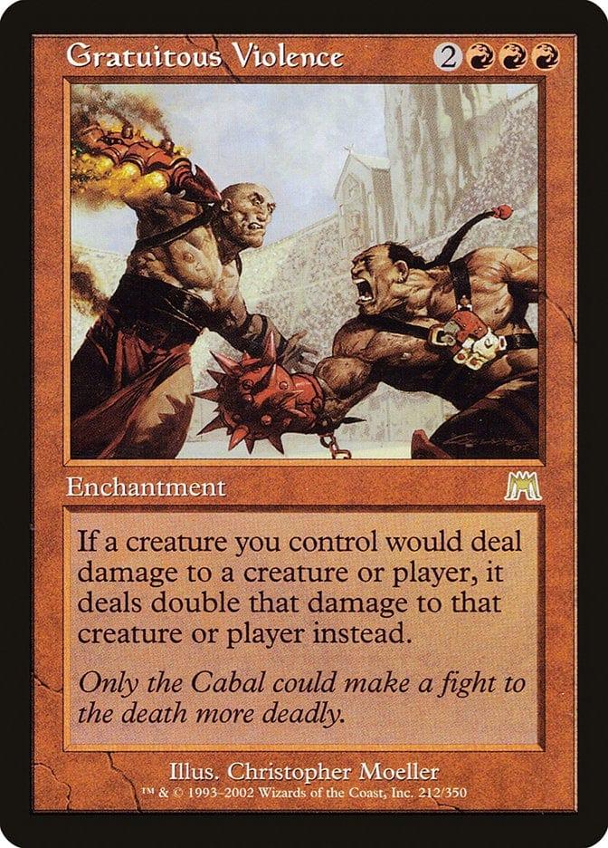 Magic: The Gathering MTG Single Gratuitous Violence [Onslaught]