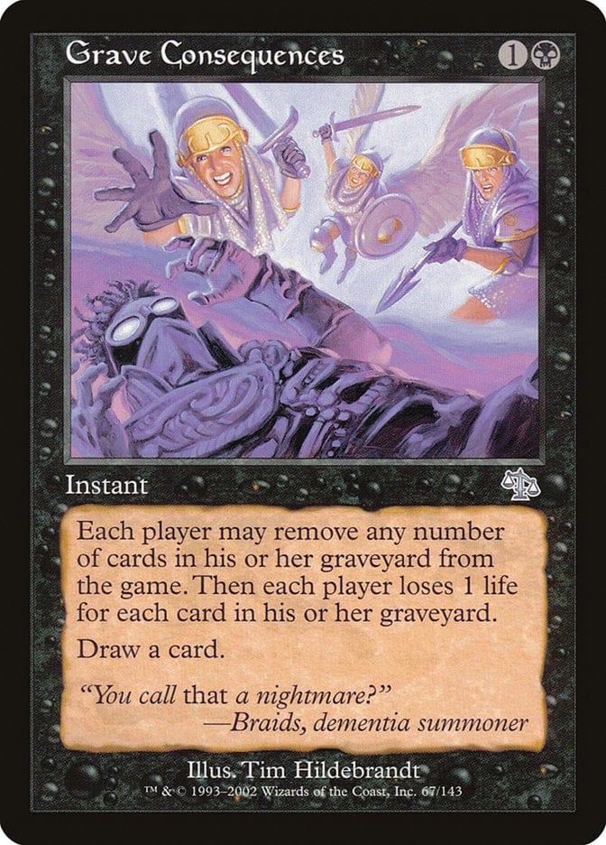 Magic: The Gathering MTG Single Grave Consequences [Judgment]