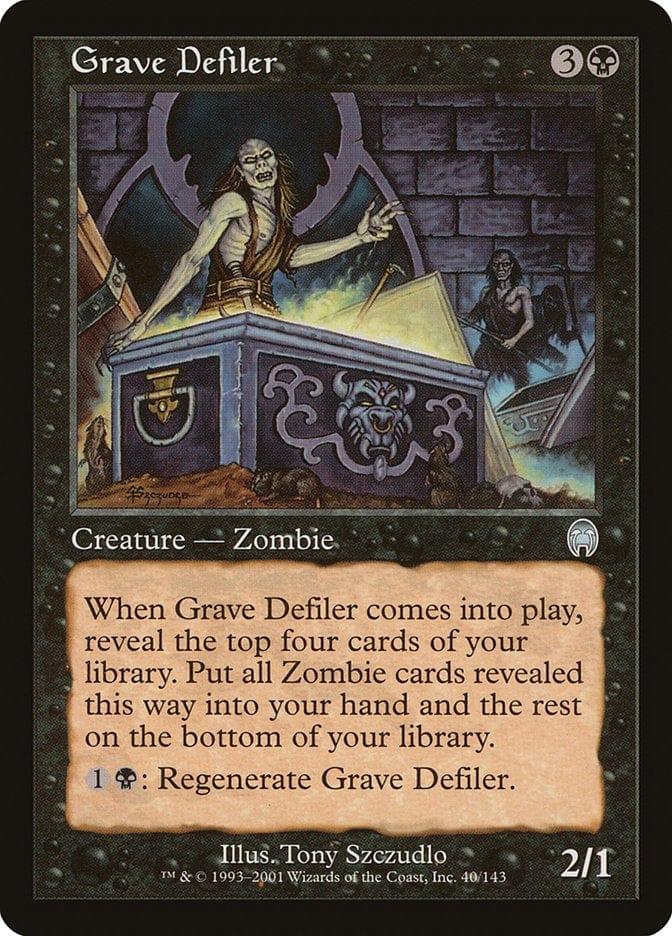 Magic: The Gathering MTG Single Grave Defiler [Apocalypse]