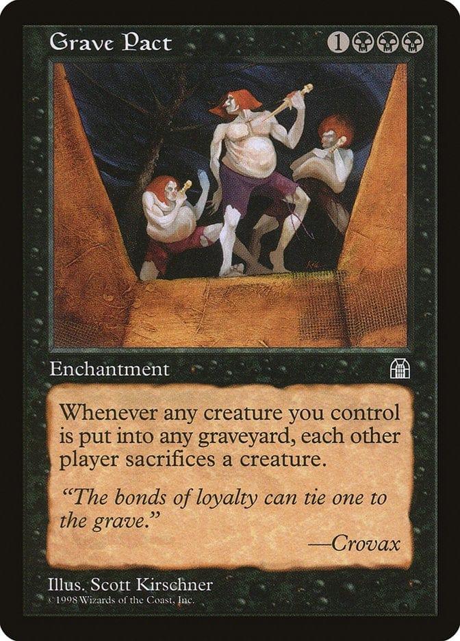 Magic: The Gathering MTG Single Grave Pact [Stronghold]