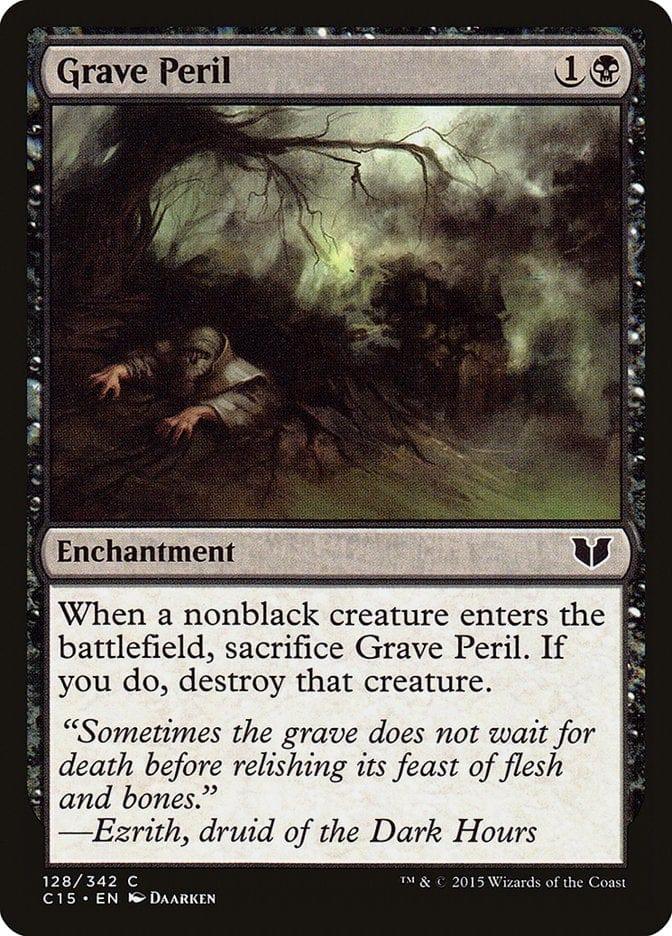 Magic: The Gathering MTG Single Grave Peril [Commander 2015]