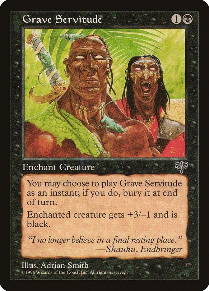 Magic: The Gathering MTG Single Grave Servitude [Mirage]