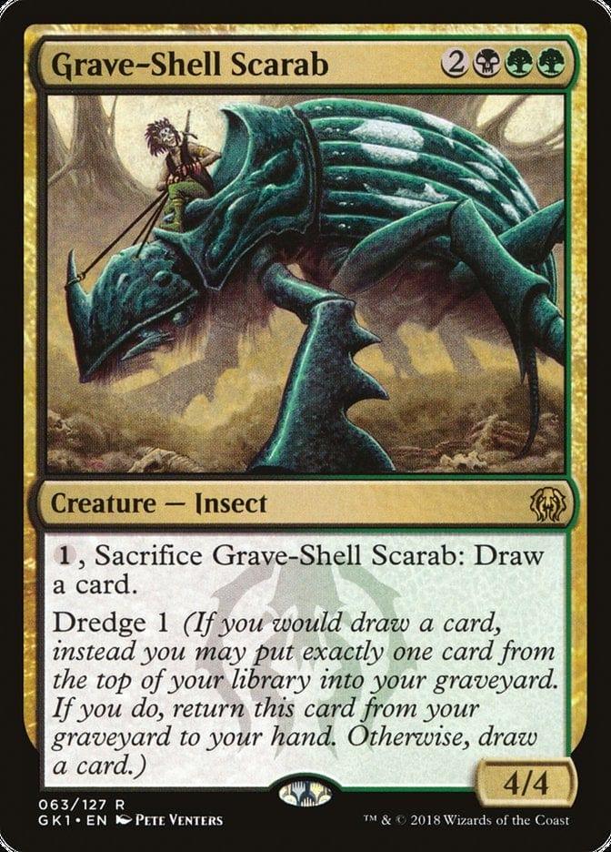 Magic: The Gathering MTG Single Grave-Shell Scarab [Guilds of Ravnica Guild Kit]