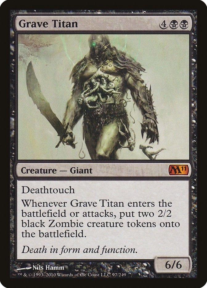 Magic: The Gathering MTG Single Grave Titan [Magic 2011]
