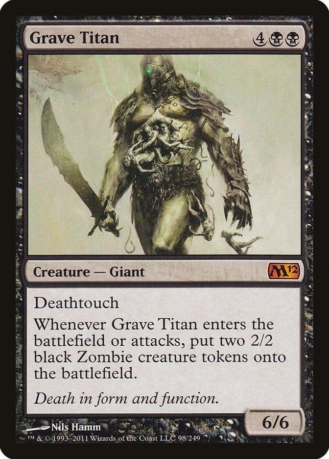 Magic: The Gathering MTG Single Grave Titan [Magic 2012]