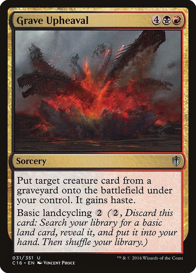 Magic: The Gathering MTG Single Grave Upheaval [Commander 2016]