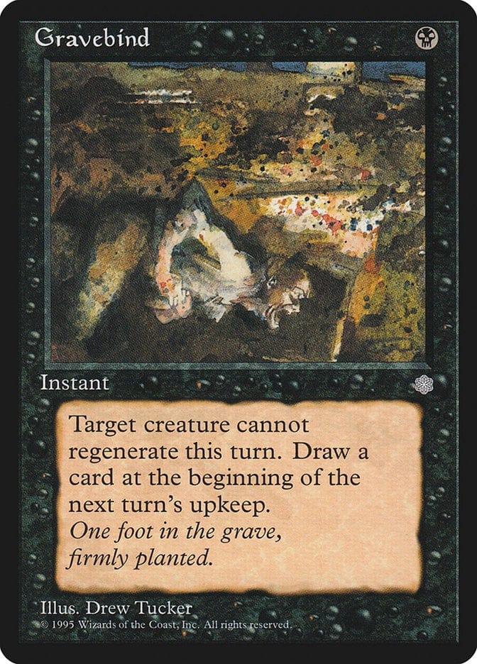 Magic: The Gathering MTG Single Gravebind [Ice Age]