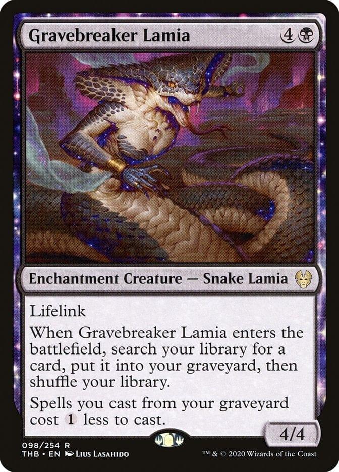 Magic: The Gathering MTG Single Gravebreaker Lamia [Theros Beyond Death]