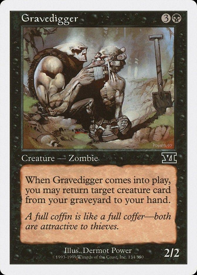 Magic: The Gathering MTG Single Gravedigger [Classic Sixth Edition]