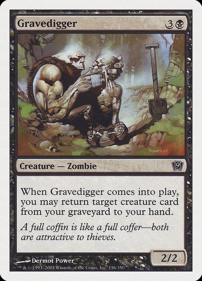Magic: The Gathering MTG Single Gravedigger [Ninth Edition]
