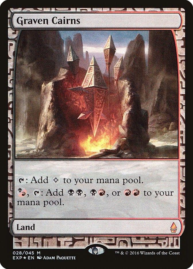 Magic: The Gathering MTG Single Graven Cairns [Zendikar Expeditions]