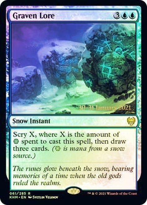 Magic: The Gathering MTG Single Graven Lore   [Kaldheim Prerelease Promos]