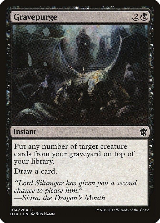 Magic: The Gathering MTG Single Gravepurge [Dragons of Tarkir]