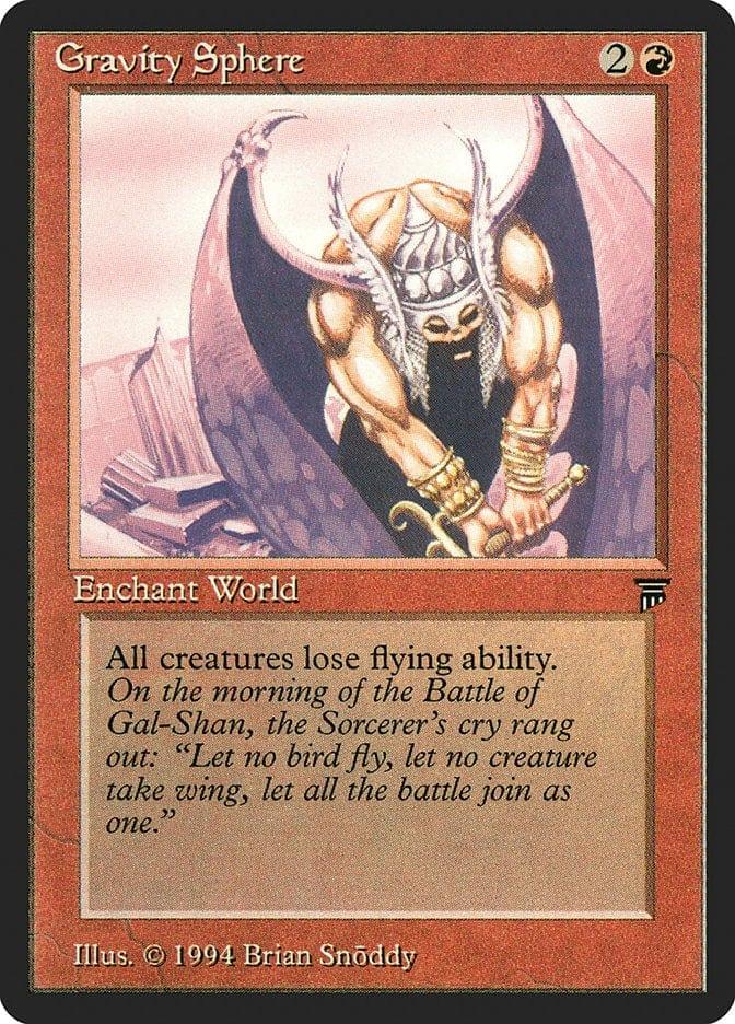 Magic: The Gathering MTG Single Gravity Sphere [Legends]