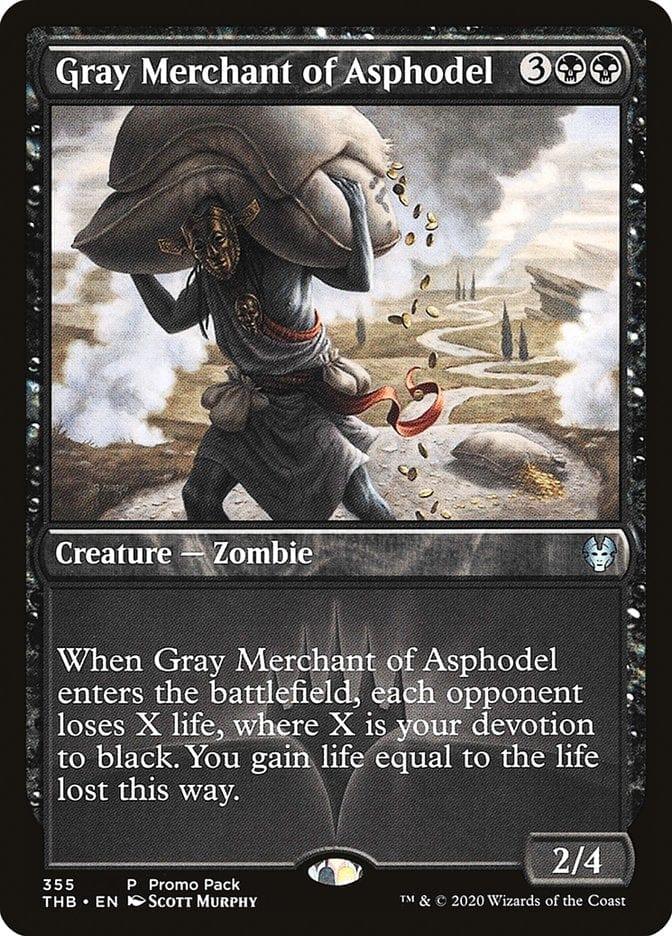Magic: The Gathering MTG Single Gray Merchant of Asphodel (Promo Pack) [Theros Beyond Death]