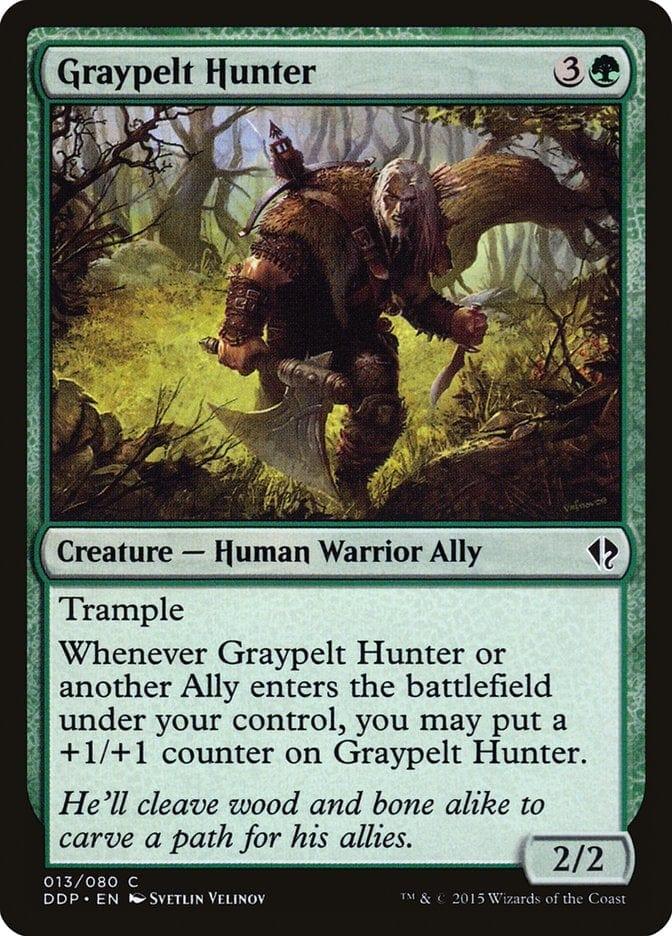 Magic: The Gathering MTG Single Graypelt Hunter [Duel Decks: Zendikar vs. Eldrazi]