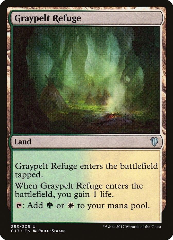 Magic: The Gathering MTG Single Graypelt Refuge [Commander 2017]