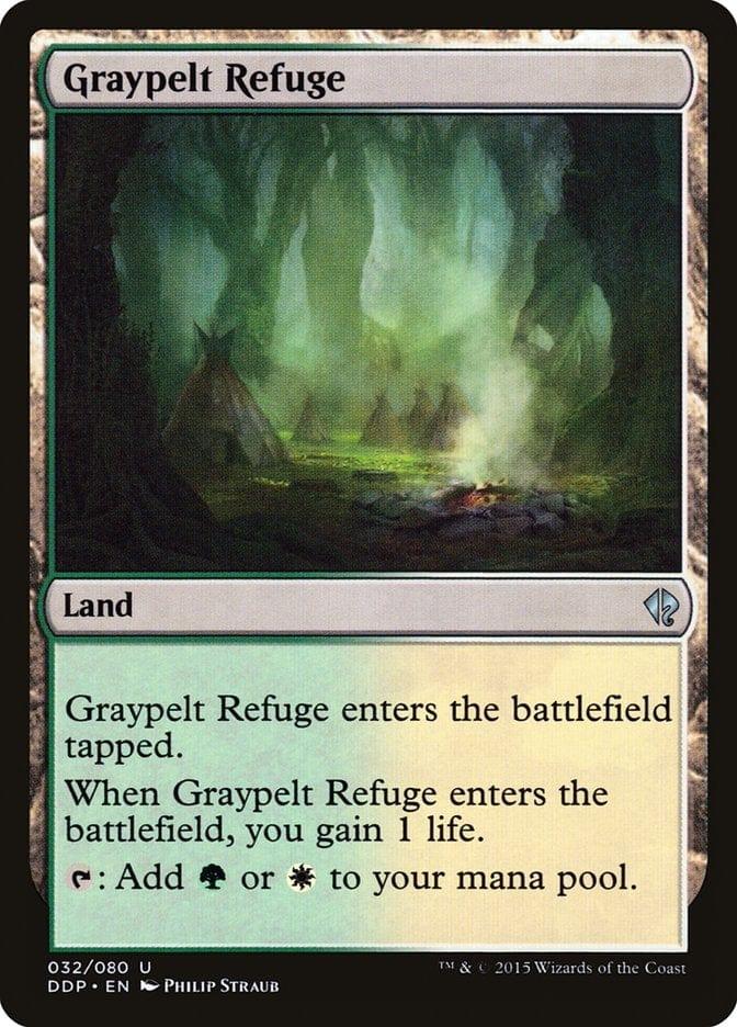 Magic: The Gathering MTG Single Graypelt Refuge [Duel Decks: Zendikar vs. Eldrazi]