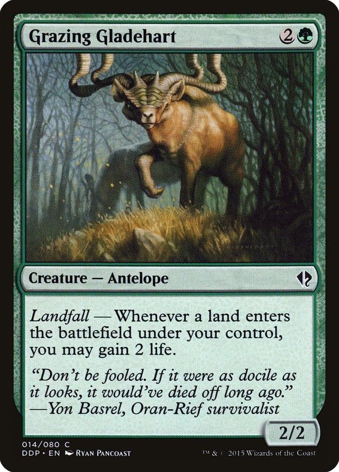 Magic: The Gathering MTG Single Grazing Gladehart [Duel Decks: Zendikar vs. Eldrazi]