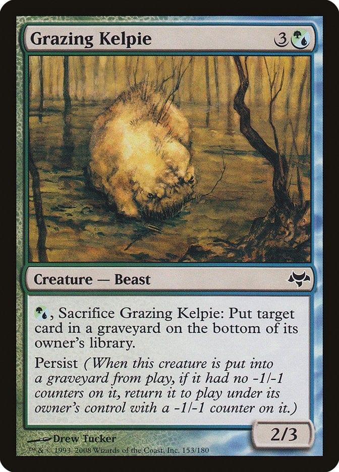 Magic: The Gathering MTG Single Grazing Kelpie [Eventide]
