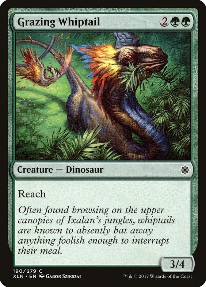 Magic: The Gathering MTG Single Grazing Whiptail [Ixalan]