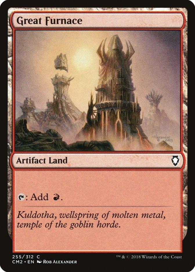 Magic: The Gathering MTG Single Great Furnace [Commander Anthology Volume II]