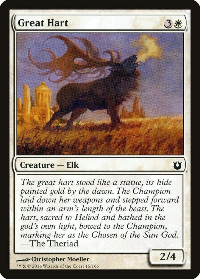 Magic: The Gathering MTG Single Great Hart [Born of the Gods]
