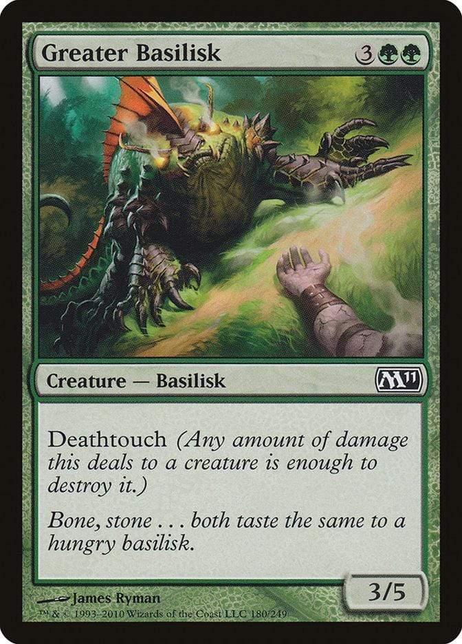 Magic: The Gathering MTG Single Greater Basilisk [Magic 2011]