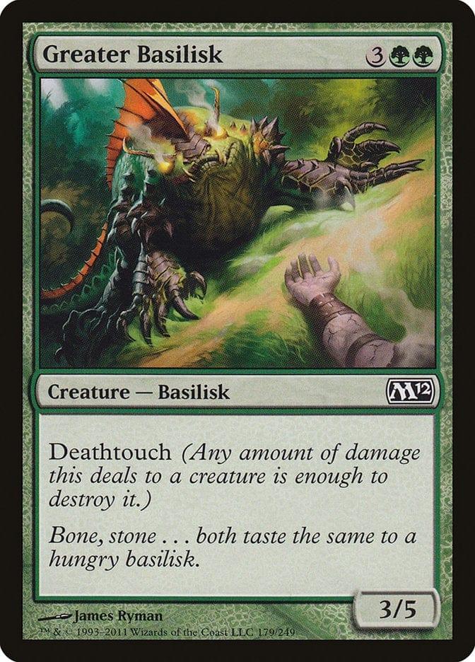 Magic: The Gathering MTG Single Greater Basilisk [Magic 2012]