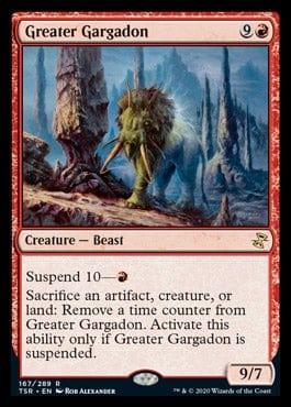 Magic: The Gathering MTG Single Greater Gargadon [Time Spiral Remastered]