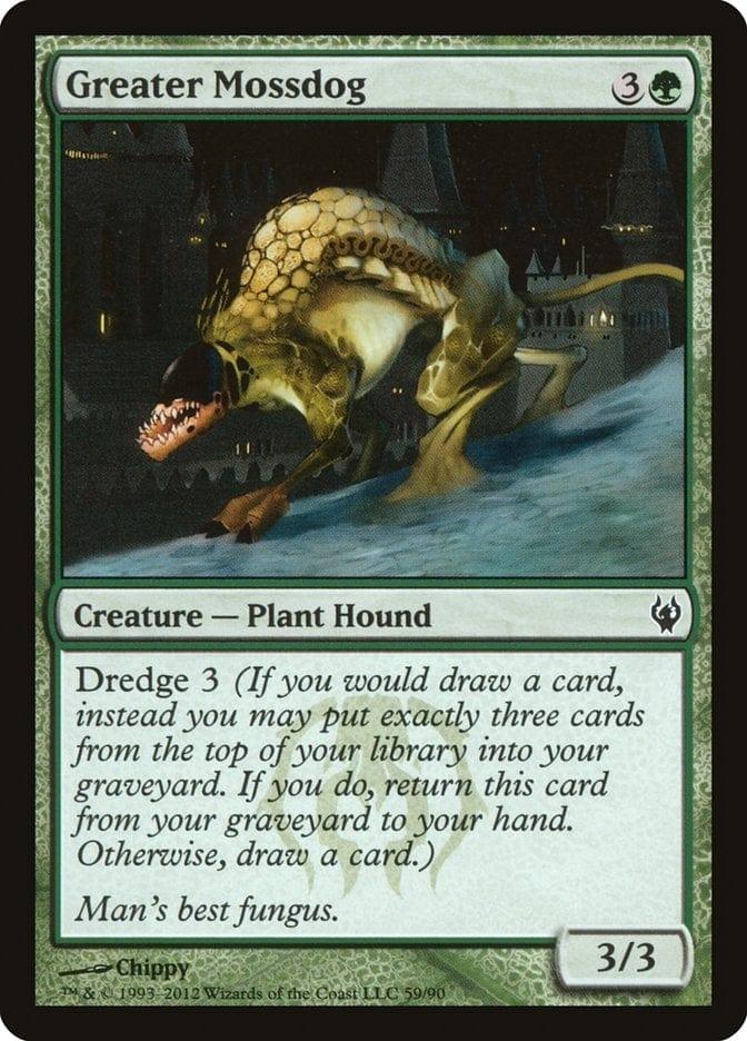 Magic: The Gathering MTG Single Greater Mossdog [Duel Decks: Izzet vs. Golgari]
