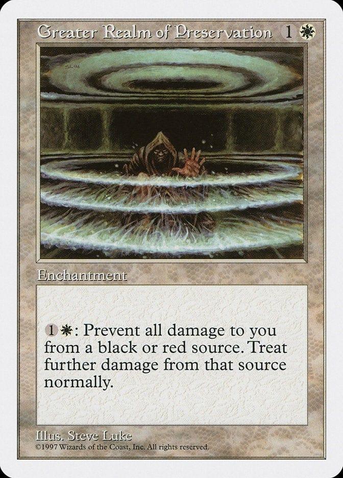 Magic: The Gathering MTG Single Greater Realm of Preservation [Fifth Edition]