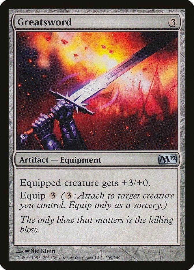 Magic: The Gathering MTG Single Greatsword [Magic 2012]